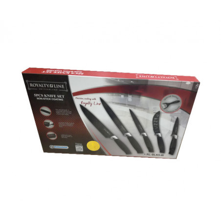 Ensemble couteaux 5 pièces + économe  céramique Royalty Line