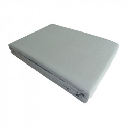 Drap plat 100% "Satin de coton Peigné" / 80 fils /cm²