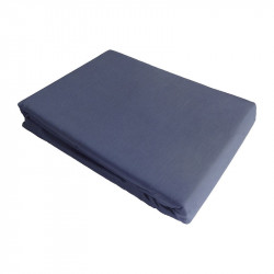 Drap plat 100% "Satin de coton Peigné" / 80 fils /cm²