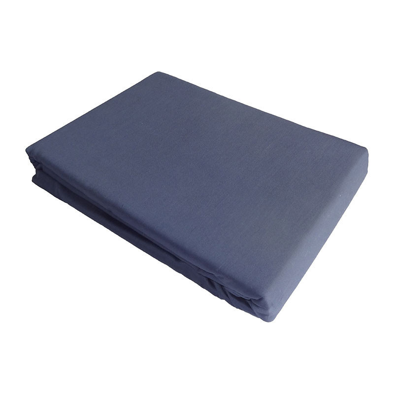 Drap plat 100% "Satin de coton Peigné" / 80 fils /cm²