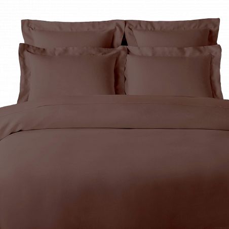 Taie de traversin 100% "Satin de coton Peigné" / 80 fils /cm²