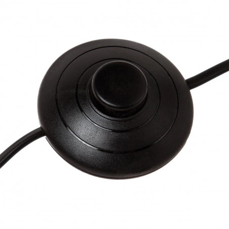 Lampadaire trépied "Runo" bois et noir hauteur 145 cm Atmosphera