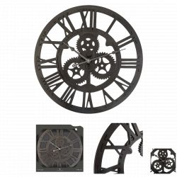 Horloge ronde "Mécanisme" 45 cm Atmosphera