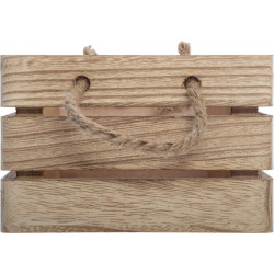 Lot de 3 Caisses Cagette de rangement en bois Colonial Atmosphera