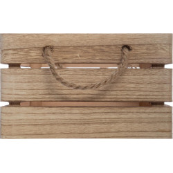 Lot de 3 Caisses Cagette de rangement en bois Colonial Atmosphera