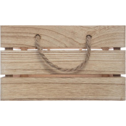 Lot de 3 Caisses Cagette de rangement en bois Colonial Atmosphera