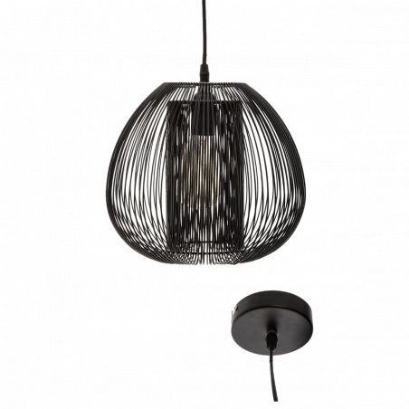 Suspension filaire "Noda" métal Diamètre 28 cm Atmosphera