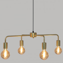 Suspension "Keli", métal doré Diamètre 69 cm Atmosphera