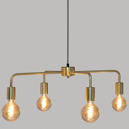 Suspension "Keli", métal doré Diamètre 69 cm Atmosphera