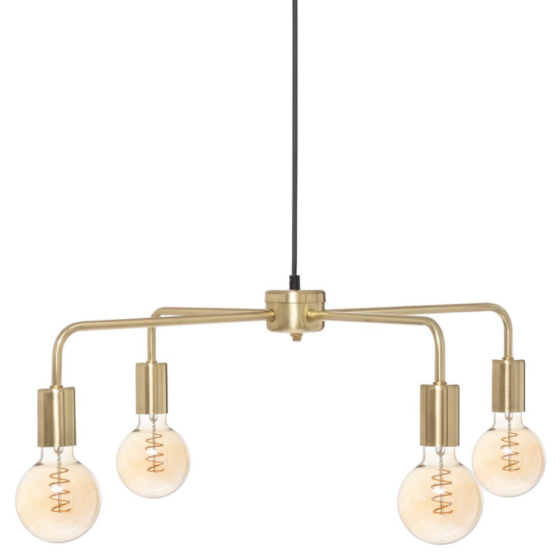 Suspension "Keli", métal doré Diamètre 69 cm Atmosphera