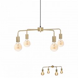 Suspension "Keli", métal doré Diamètre 69 cm Atmosphera