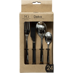 Ménagère 24 pièces "Deka" Secret de gourmet