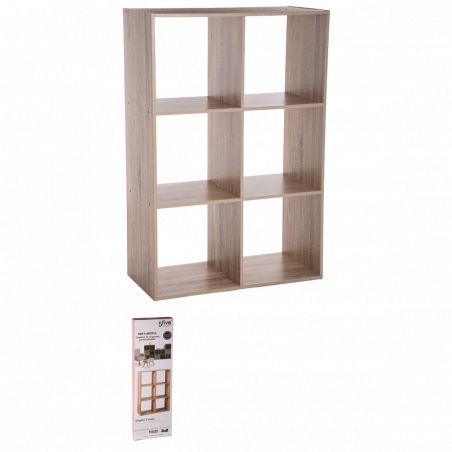 Étagère 6 cases Mix Atmosphera