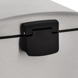 Lot de 2 poubelles "Ariane" 30 litres + 6 Litres Inox Atmosphéra