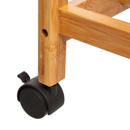 Desserte bambou 1 tiroir + 3 étagères Petit modèle Atmosphéra