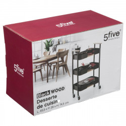 Desserte 3 niveaux avec roulettes Hauteur 74.6 cm Atmosphéra