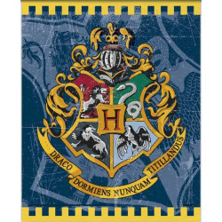 Parure de couette 140 x 200 "Harry Potter" Microfibre / 100% Polyester