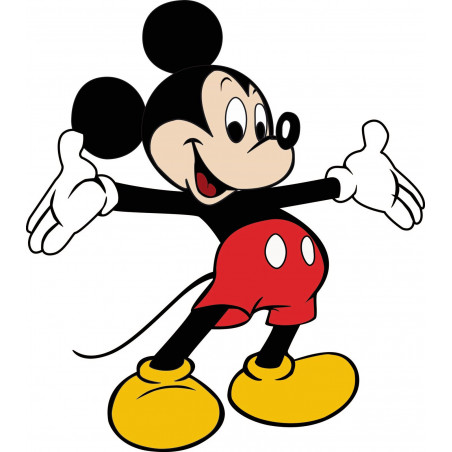 Parure de couette 140 x 200 "Mickey Mouse 2" Microfibre / 100% Polyester
