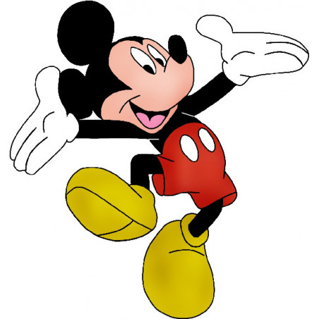 Parure de couette 140 x 200 "Mickey Mouse 2" Microfibre / 100% Polyester