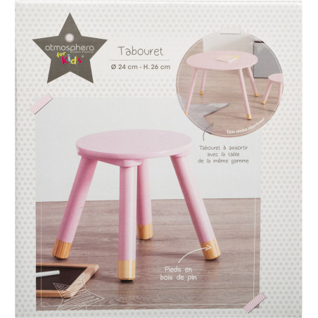 Tabouret enfant douceur Atmosphera