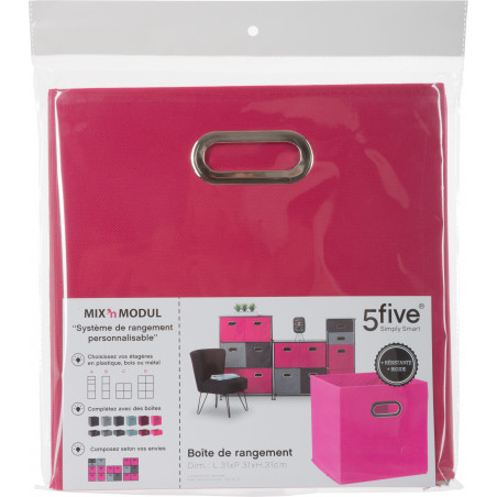 Boite de rangement 31 x 31 x 31 cm Atmosphera