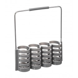 Ménagère 24 pièces "Géo" + Rangement de couverts Secret de gourmet