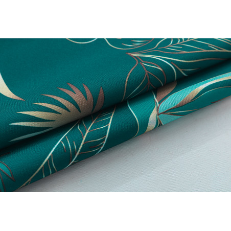 Nappe antitache imprimée "Vahina" ronde 160 cm