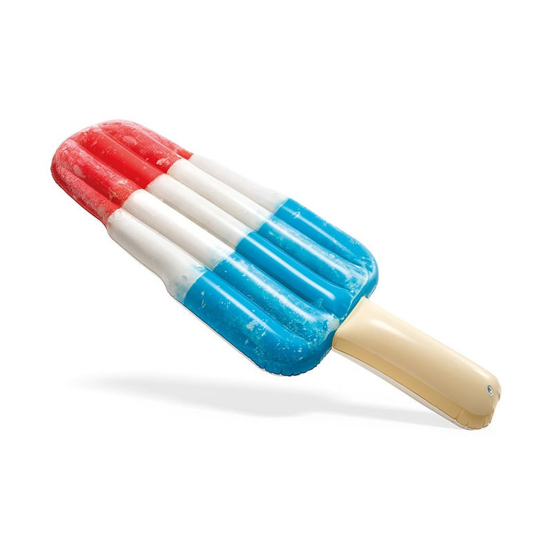 Matelas "Esquimau" Bleu Blanc Rouge Intex