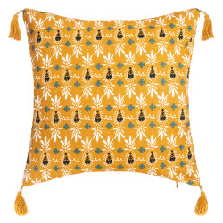 Housse de coussin Exotique réversible 40 x 40 cm Atmosphera