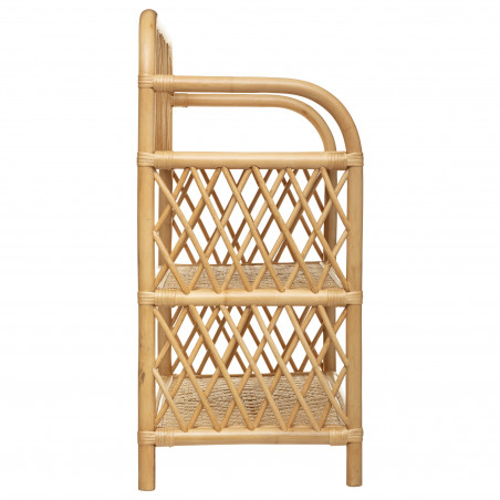 Etagère "Aoni", rotin Hauteur 76 cm Atmosphera