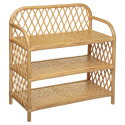 Etagère "Aoni", rotin Hauteur 76 cm Atmosphera