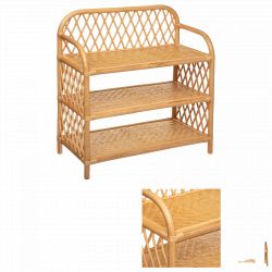 Etagère "Aoni", rotin Hauteur 76 cm Atmosphera