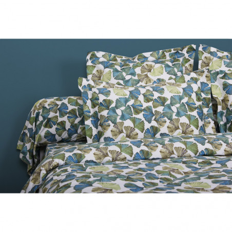 Drap plat 100% "Satin de coton Peigné" / 80 fils /cm²