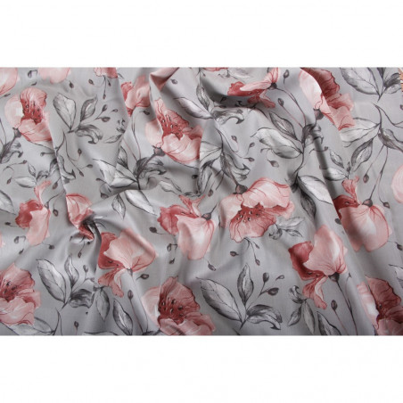Taie de traversin 100% "Satin de coton Peigné" / 80 fils /cm²