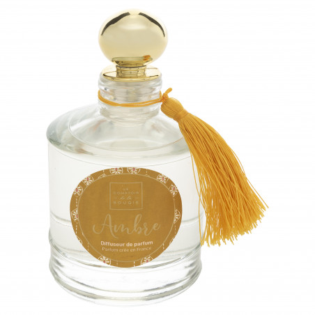 Coffret cage avec diffuseur et bougie "Manège" Ambre Atmosphera