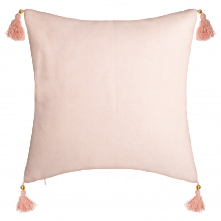 Housse de coussin "Hindou or" 40 x 40 cm Atmosphera