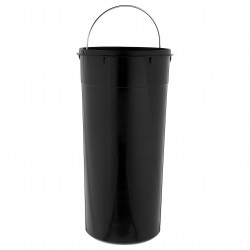 Poubelle "Bam Modern" 30 litres Couvercle Bambou Atmosphéra