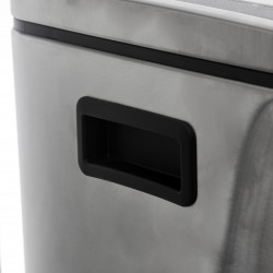 Poubelle Ecologique à Tri sélectif 2 bacs acier Inoxydable d'Atmosphéra