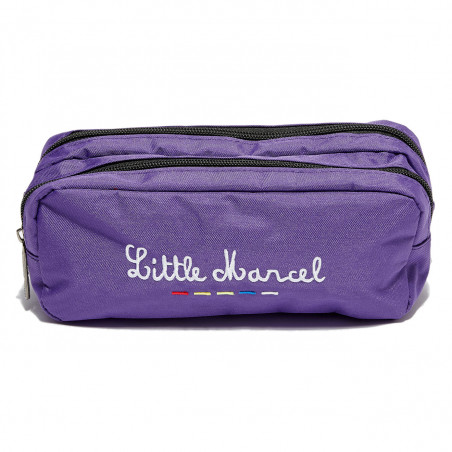 Trousse double Little Marcel 2 compartiments 8879/Violet