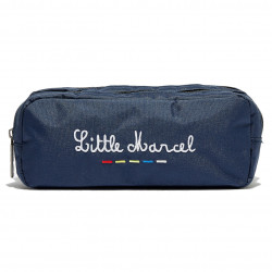 Trousse double Little Marcel 2 compartiments 8879/Bleu