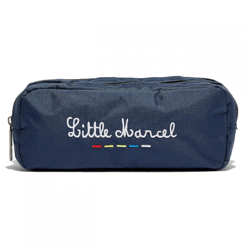 Trousse double Little Marcel 2 compartiments 8879/Bleu