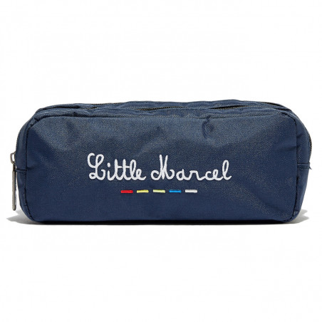 Trousse double Little Marcel 2 compartiments 8879/Bleu