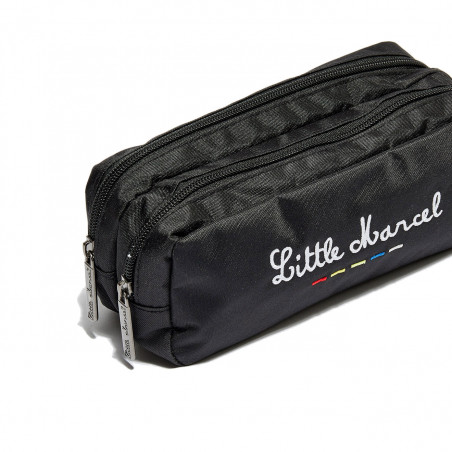Trousse double Little Marcel 2 compartiments 8879/Noir