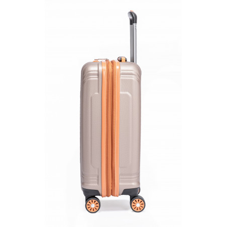 Valise Cabine "Rétro" rigide & Extensible ABS -LYS Paris