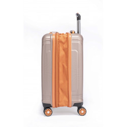 Valise Cabine "Rétro" rigide & Extensible ABS -LYS Paris