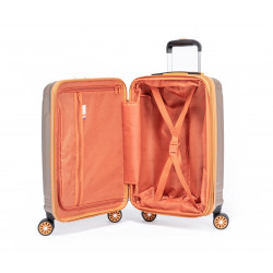 Valise Cabine "Rétro" rigide & Extensible ABS -LYS Paris