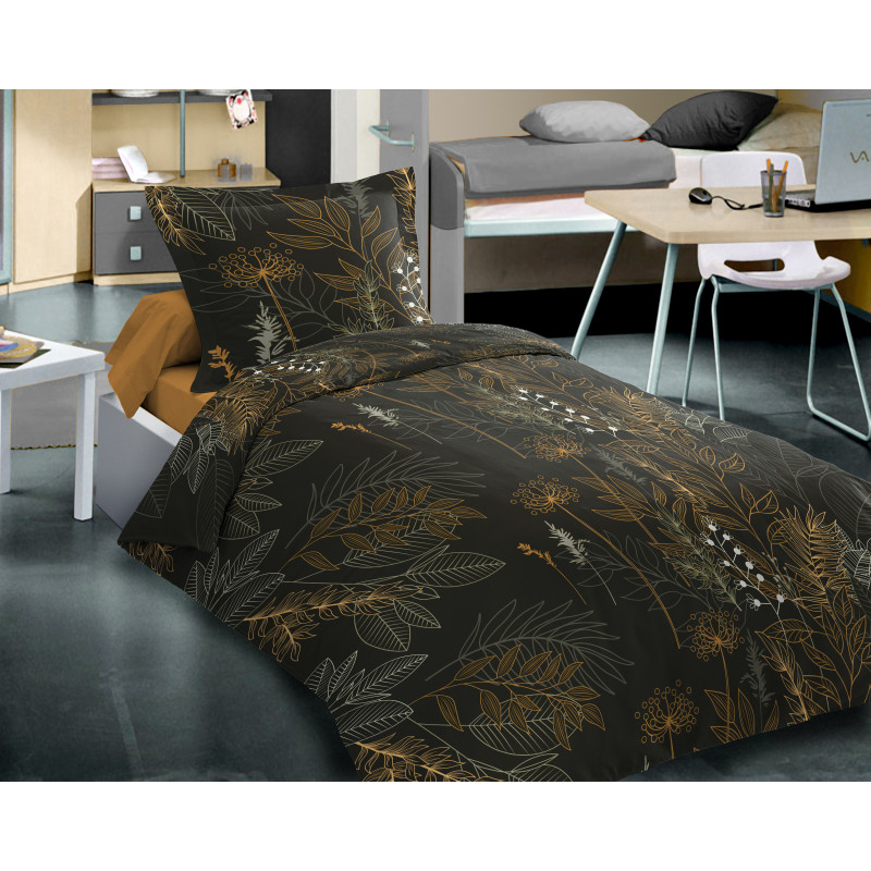 Parure de couette Aquapulco pour lit 90 x 190 cm 100% coton / 57 fils/cm²