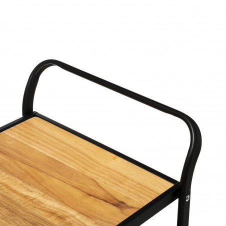 Desserte pliable grand modèle Métal et Bois Atmosphéra