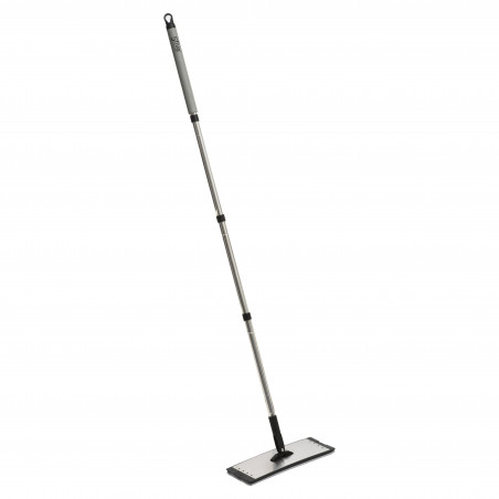 Seau mécanique en Inox brossé noir 2 Bacs 7L Atmosphéra