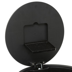 Poubelle métal "Delta" 30 litres Atmosphéra